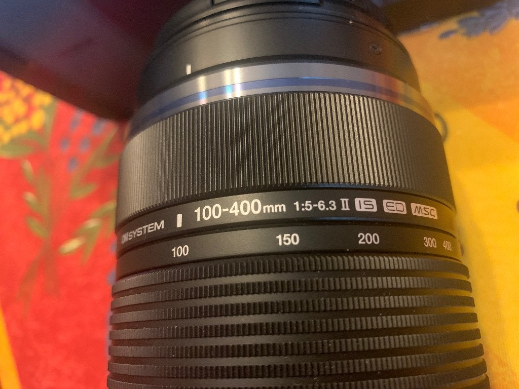 Objectif Olympus 100-400mm F5-6.3 II IS ED MSC, Enlèvement ou Envoi, Stabilisation d'image, Comme neuf, Olympus