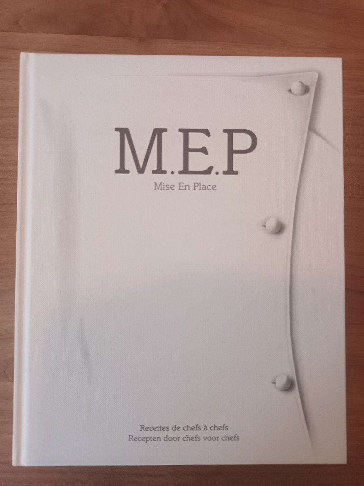 Frederic Simonin - M.E.P; Mise en place, Frederic Simonin; Wout Bru; Onno Kokmeijer, Zo goed als nieuw, Europa, Tapas, Hapjes en Dim Sum