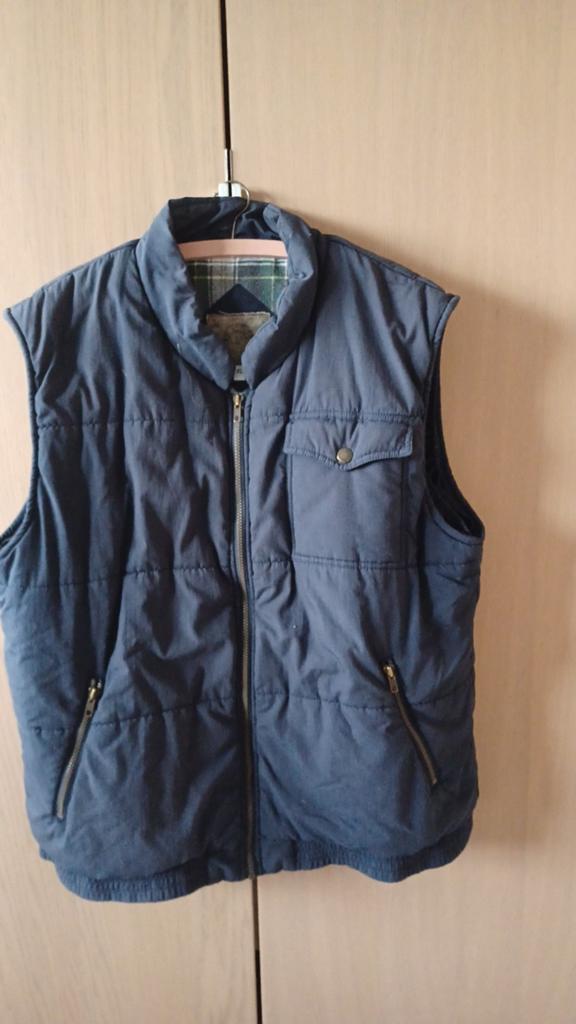 Herenbodywarmer, Ophalen, Gedragen, Maat 56/58 (XL), Blauw