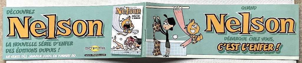 Quand Nelson débarque chez vous... C'est l'enfer ! Bertschy,, Livres, BD, Neuf, Une BD, Enlèvement ou Envoi