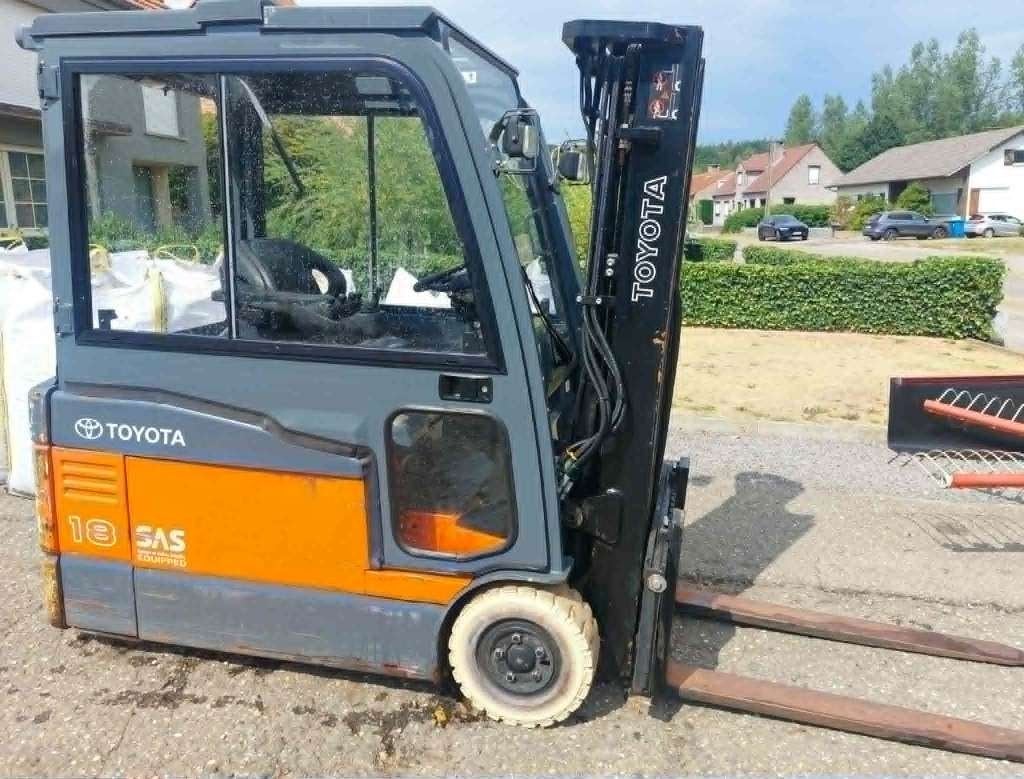 Elektrische heftruck, Ophalen, Heftruck