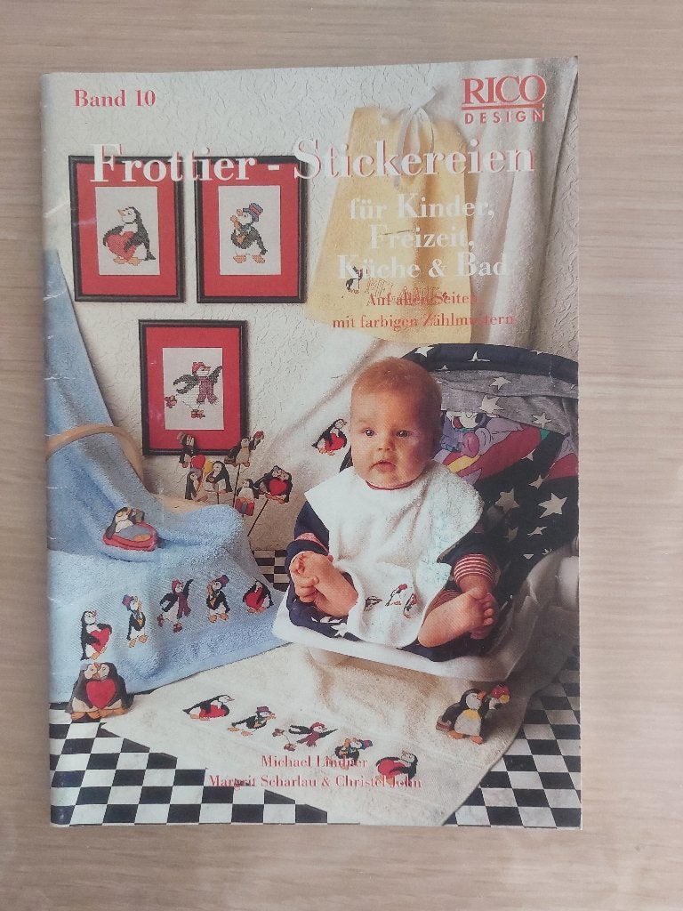 Rico Design - Frottier-Stickereien für Kinder..., Gelezen, Ophalen of Verzenden, Collectif, Borduren en Naaien