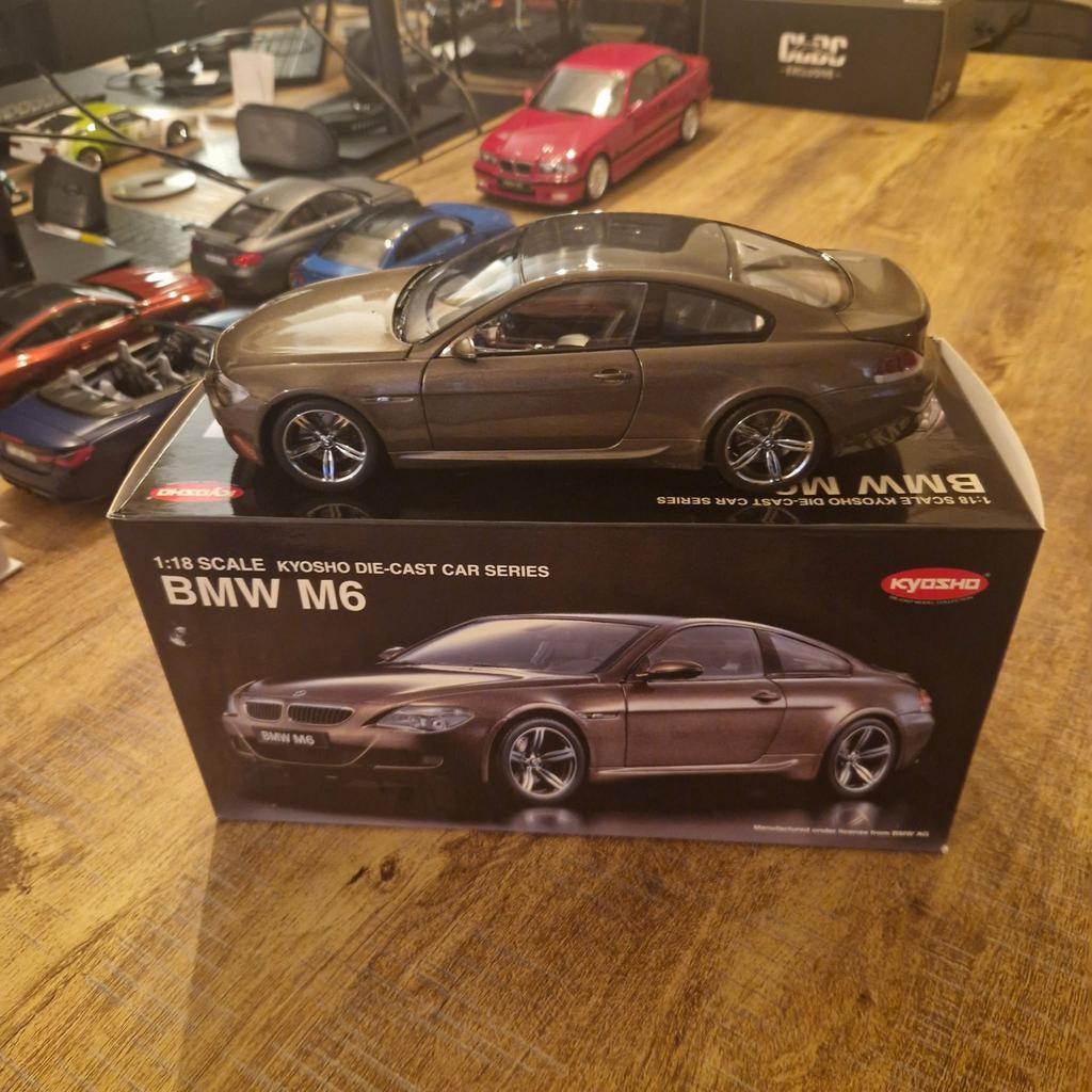 1/18 BMW M6 - Kyosho, Hobby en Vrije tijd, Modelauto's | 1:18, Ophalen of Verzenden, Kyosho