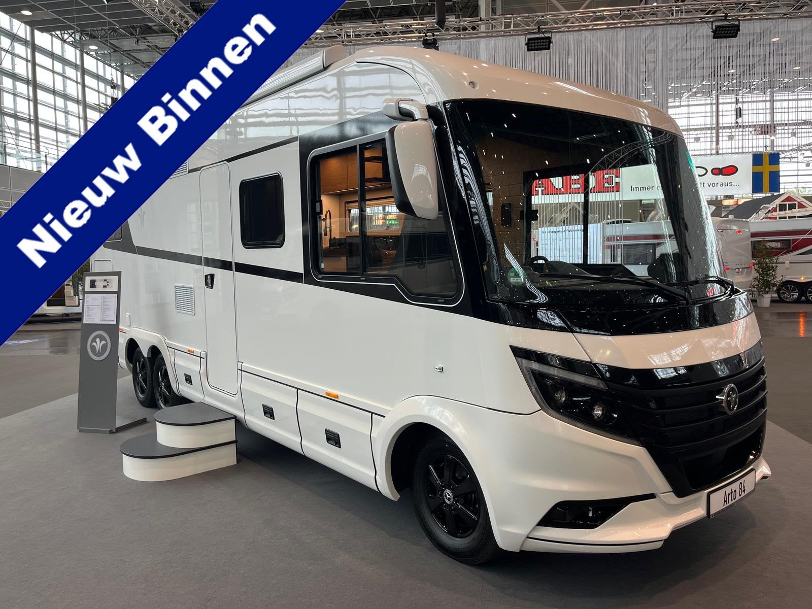 NIESMANN BISCHOFF ARTO 84e 24-aug in OSS 170pk Mercedes, Caravans en Kamperen, Mobilhomes, tot en met 3, Integraal, Niesmann+Bischoff