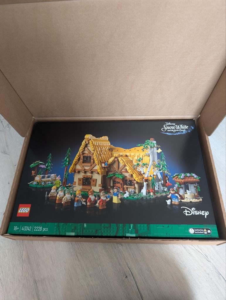 Lego sneeuwwitje 43242, Ophalen, Lego, Nieuw, Complete set