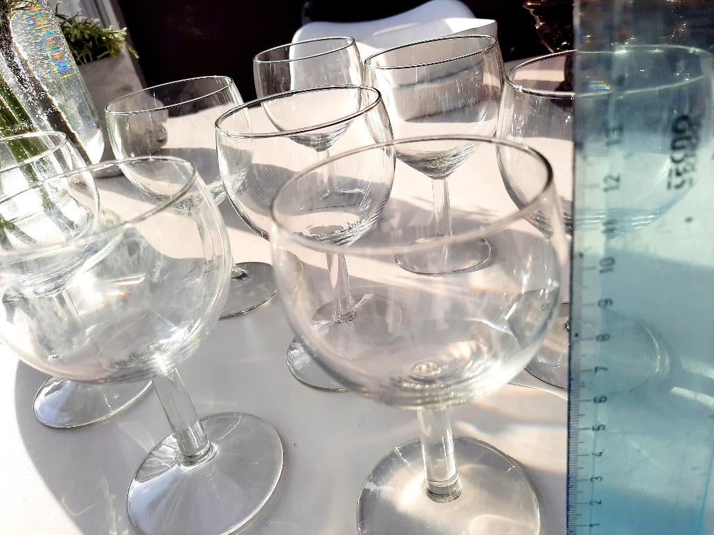 Glazen voor witte wijn of porto, Verzamelen, Glas en Drinkglazen, Ophalen, Zo goed als nieuw, Borrel- of Shotglas