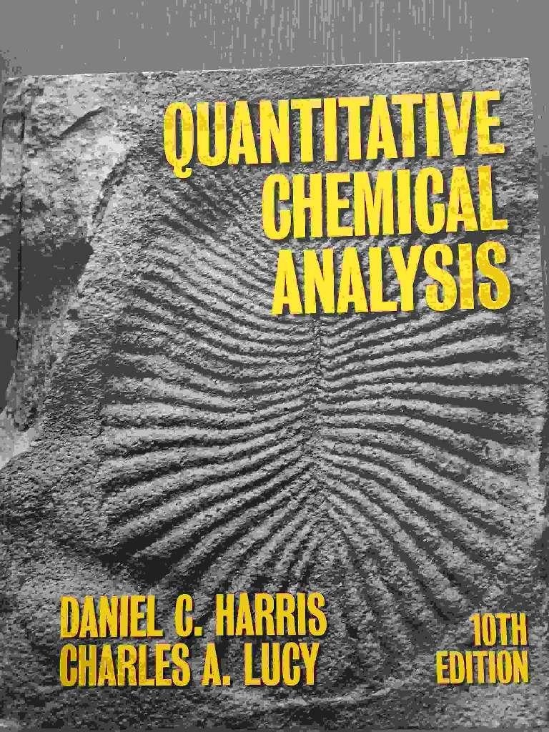 Quantitative Chemical Analysis, 10e editie, Boeken, Ophalen, Nieuw, Hoger Onderwijs, Daniel C. Harris & Charles A. Lucy