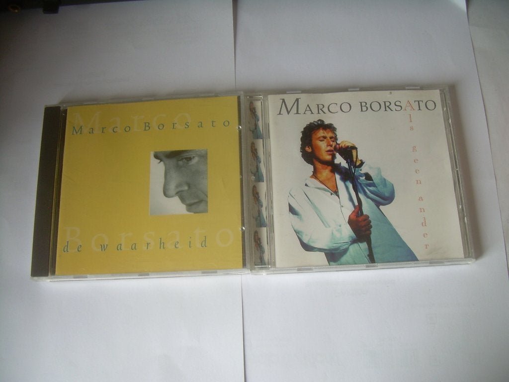 2 CD S - MARCO BORSATO, Ophalen of Verzenden, Zo goed als nieuw, Eerste persing, Pop