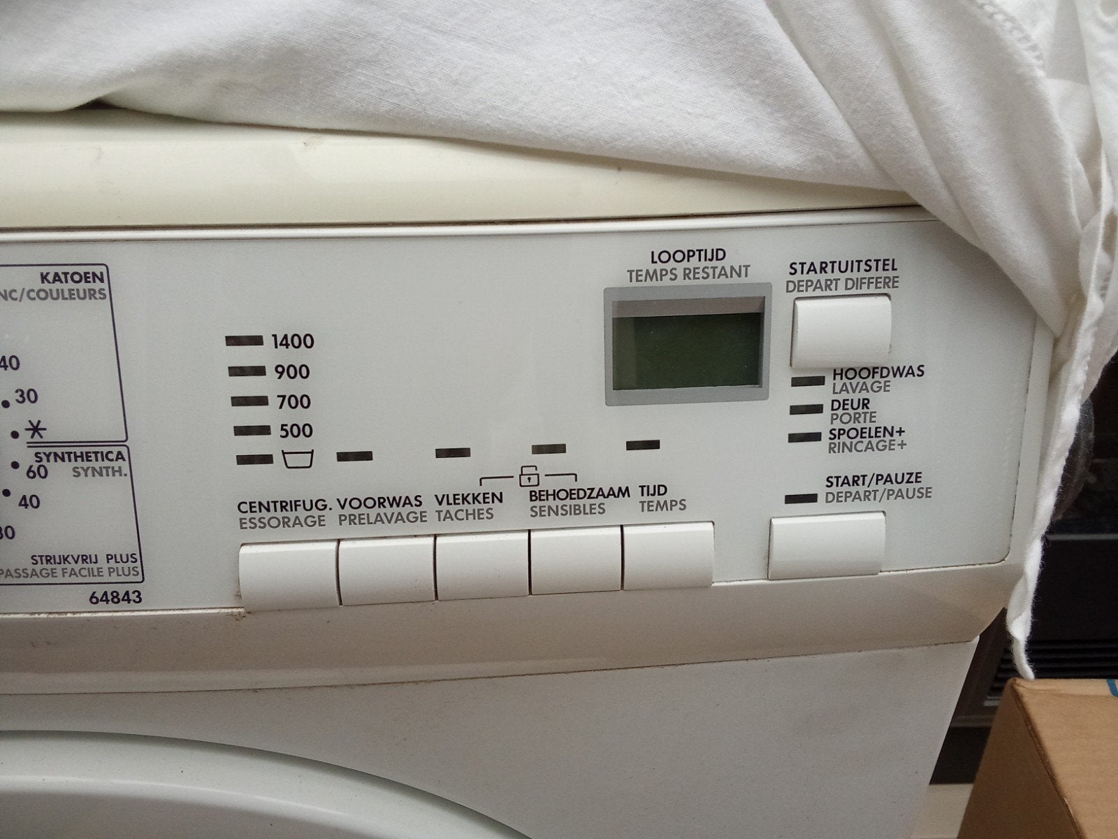 wasmachine aeg, Ophalen