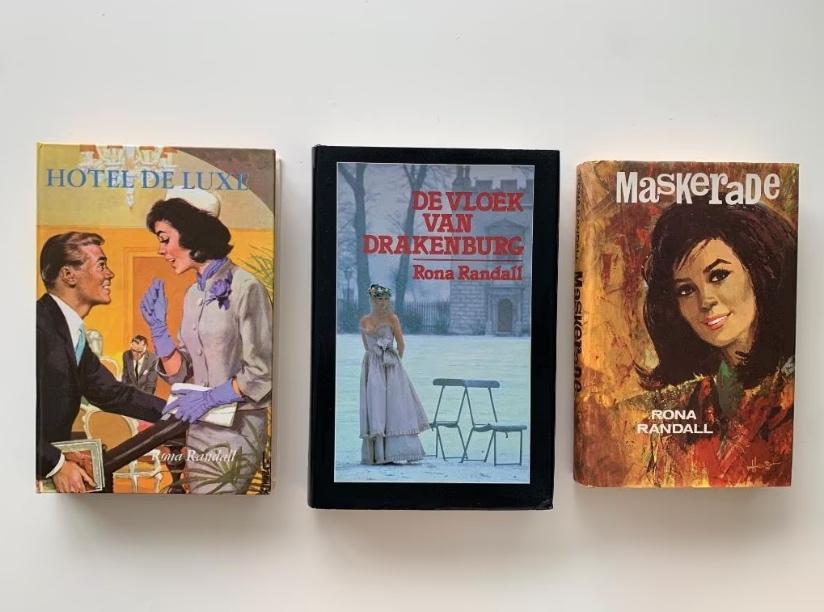 3 romans Rona Randall, hardcover, in perfecte staat, Ophalen of Verzenden, Zo goed als nieuw