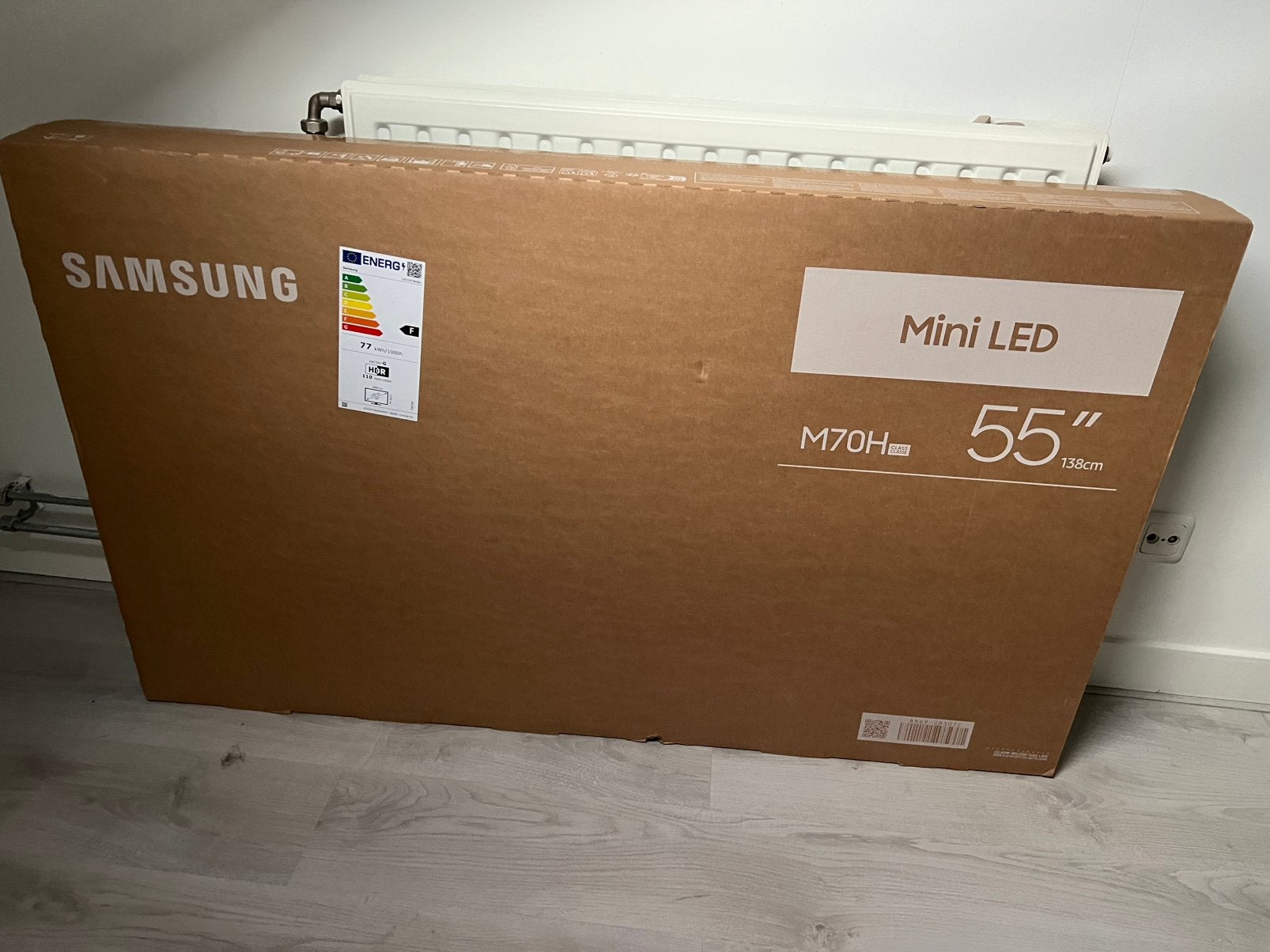 Samsung led 55”, Audio, Tv en Foto, Televisies, Ophalen, LED, Nieuw, 100 Hz
