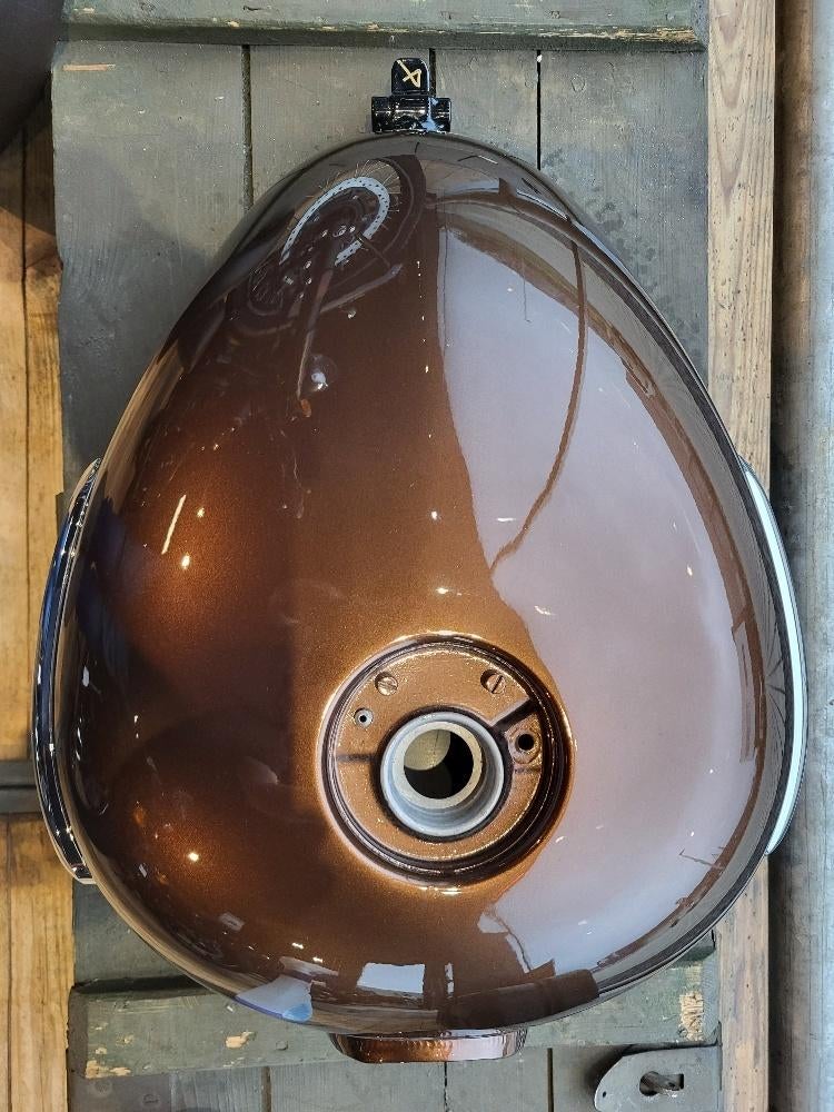 Benzinetank Royal Enfield Meteor 350 Supernova Bruin, Motoren, Ophalen, Nieuw