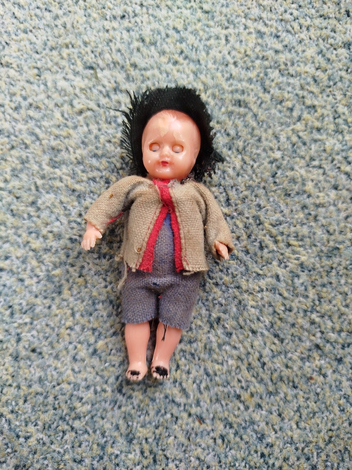 Petite poupée en plastique 1960, Collections, Enlèvement ou Envoi, Poupée