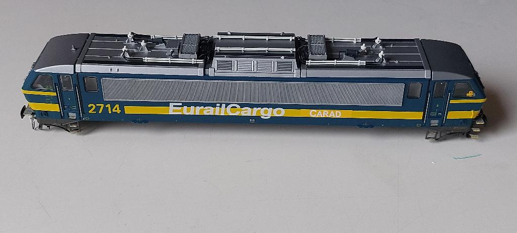 SNCB/NMBS LS-MODELS CAISSE NUE SERIE 2714*HO DC/AC, Hobby en Vrije tijd, Overige merken, Locomotief, Verzenden, Gelijkstroom of Wisselstroom