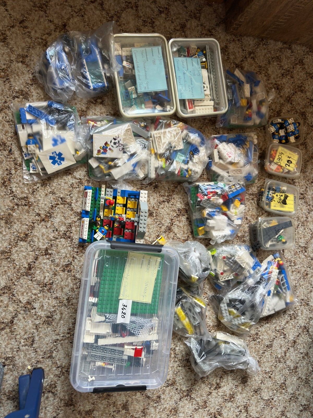 Lot LEGO Football/Soccer (1998) Plus de 40 sets et figurines, Enlèvement ou Envoi, Lego