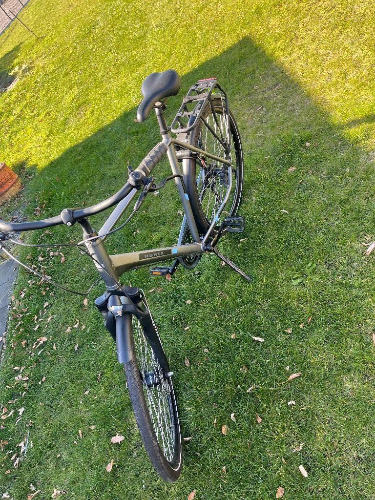 heren fiets, Fietsen en Brommers, Zo goed als nieuw, 57 tot 61 cm, Schijfrem, Ophalen