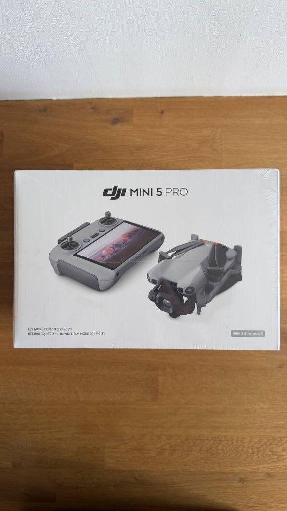 DJI Mini 5 Pro Fly More Combo - Neuf sous scellé, Enlèvement ou Envoi, Moins de 250 g, Qualité supérieure, DJI