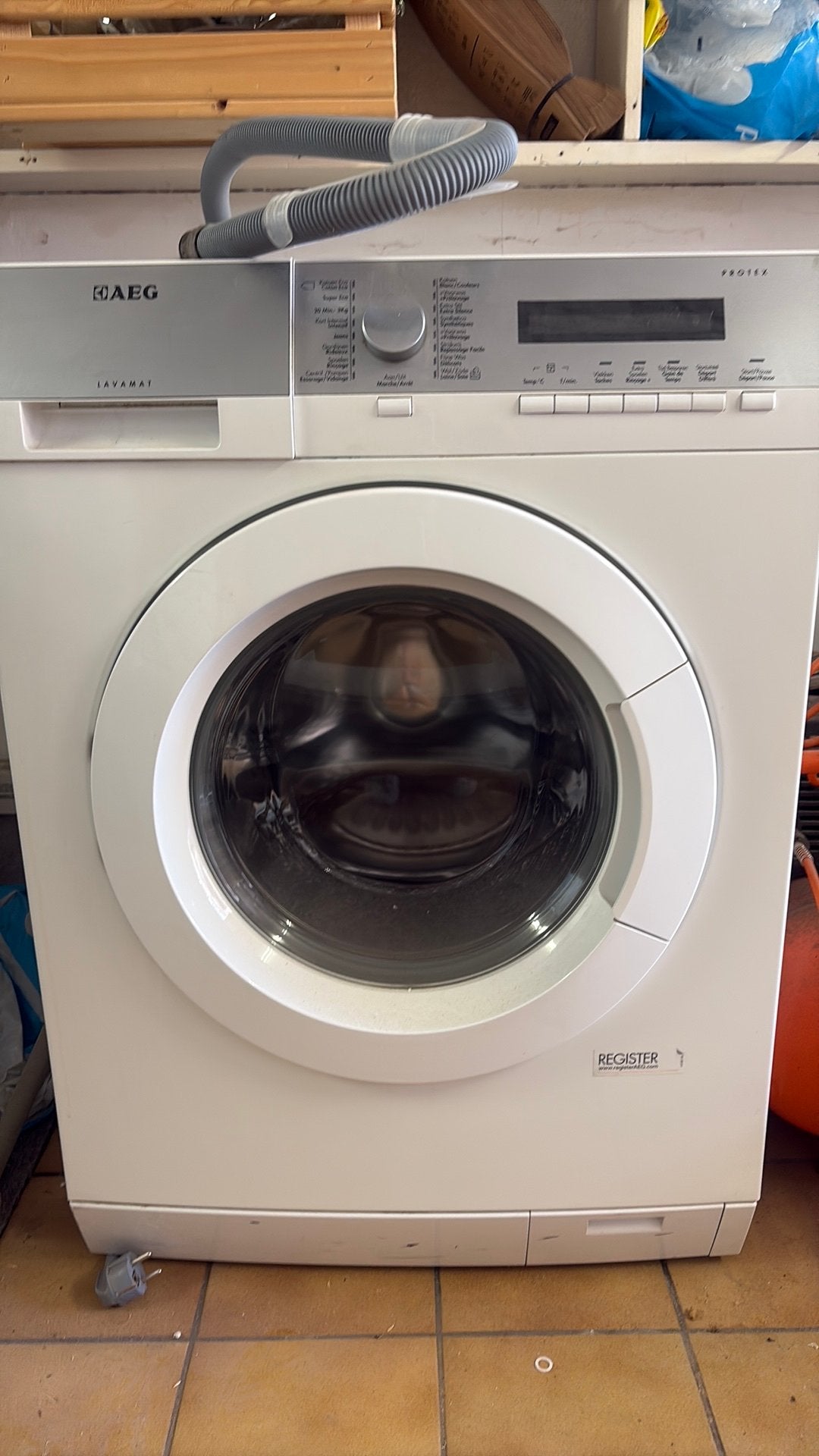 AEG wasmachine xxl, Electroménager, Lave-linge, 6 à 8 kg, Enlèvement, Utilisé, Chargeur frontal