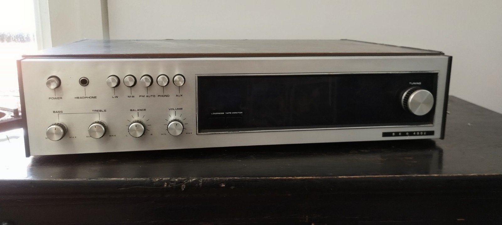 Vintage stereo-ontvanger, Audio, Tv en Foto, Ophalen