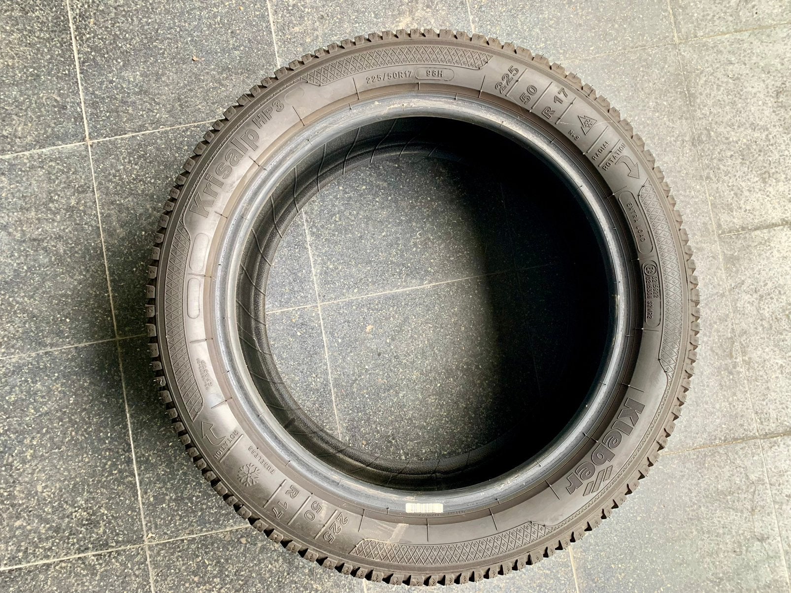 Kleber Krisalp HP3 225/50R17 98H winterbanden 7-8mm, Auto-onderdelen, Banden en Velgen, Ophalen, Gebruikt, 17 inch, Winterbanden