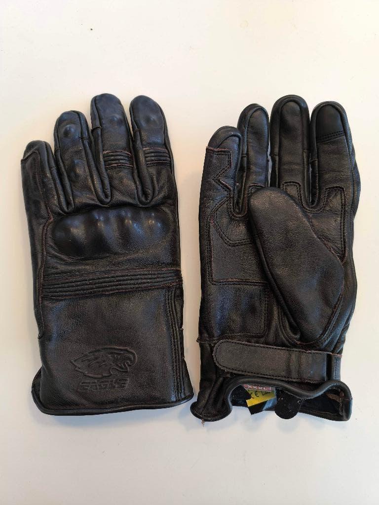 leren motorhandschoenen, Enlèvement ou Envoi, Neuf, avec ticket, Hommes, Gants