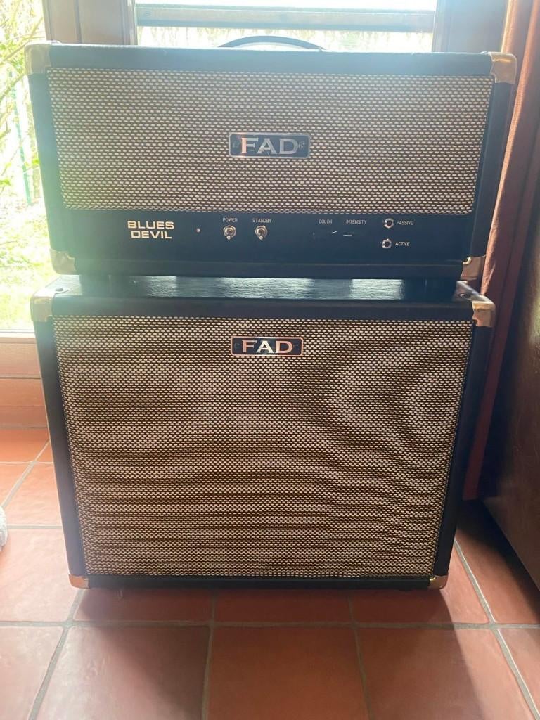 FAD Blues Devil Head, Enlèvement, Utilisé, Guitare, Moins de 50 watts