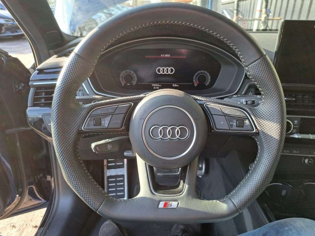 Audi A4 B9 stuurwiel stuur S-Line geperforeerd leder leer, Auto-onderdelen, Niet ingevuld, Gebruikt, Niet ingevuld, Niet ingevuld