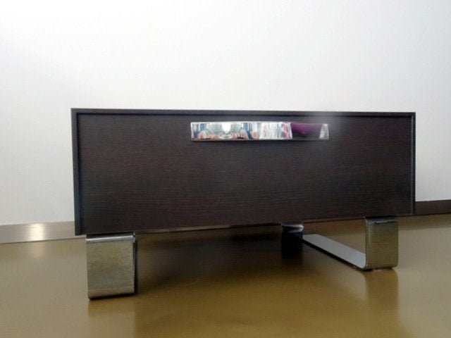 Nachtkastjes bruin hout modern, Ophalen, Hout