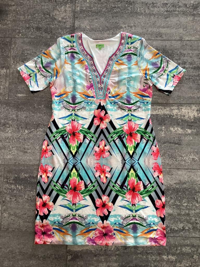Jurk K-design (X)L nieuw, K-design, Overige kleuren, Maat 42/44 (L), Nieuw