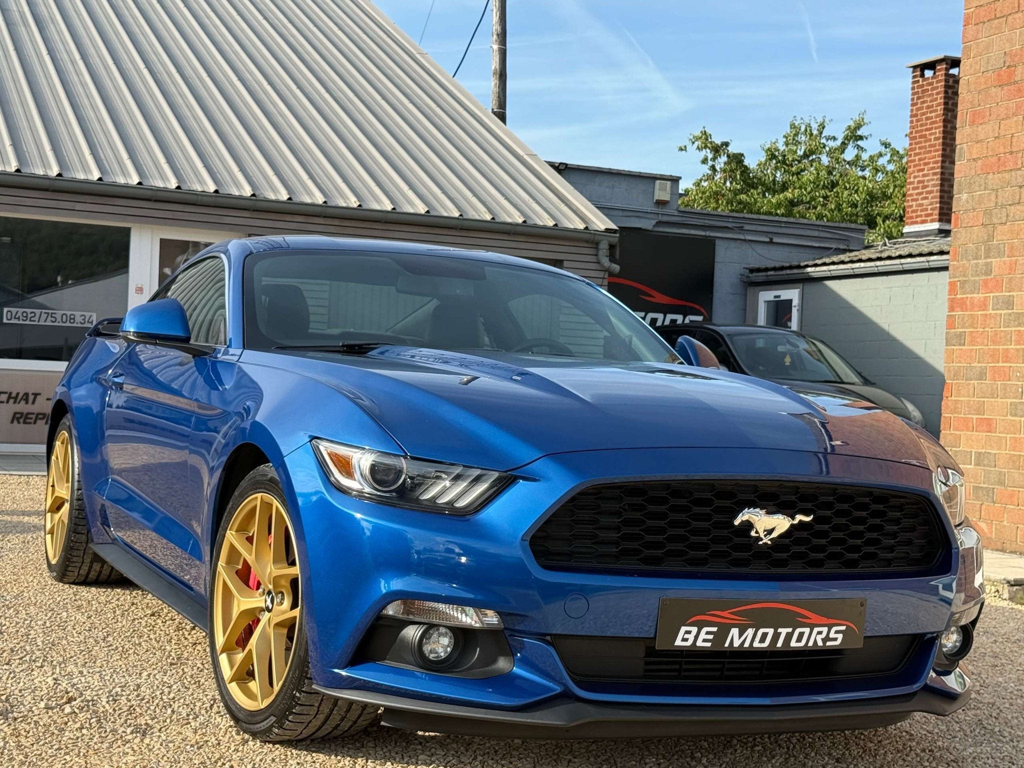 Ford Mustang 2.3 EcoBoost 317 CV DRIVE SELECT - KEYLESS - NA, Autos, Cuir, Achat, Euro 6, Entreprise