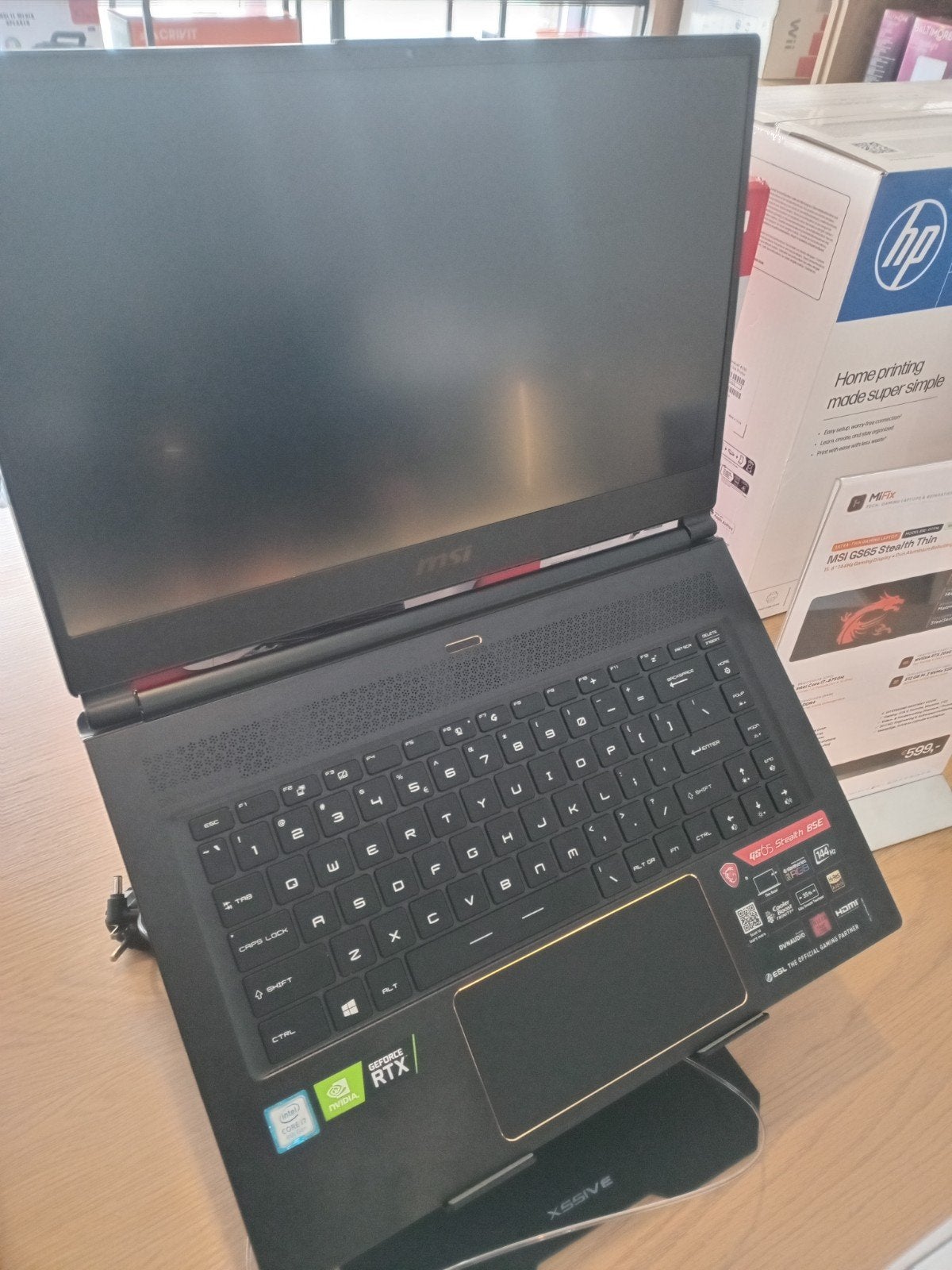 MSI GS65 Stealth Gaming Laptop | i7-8750H • RTX 2060 • 16GB, Ophalen, Zo goed als nieuw, Gaming, SSD