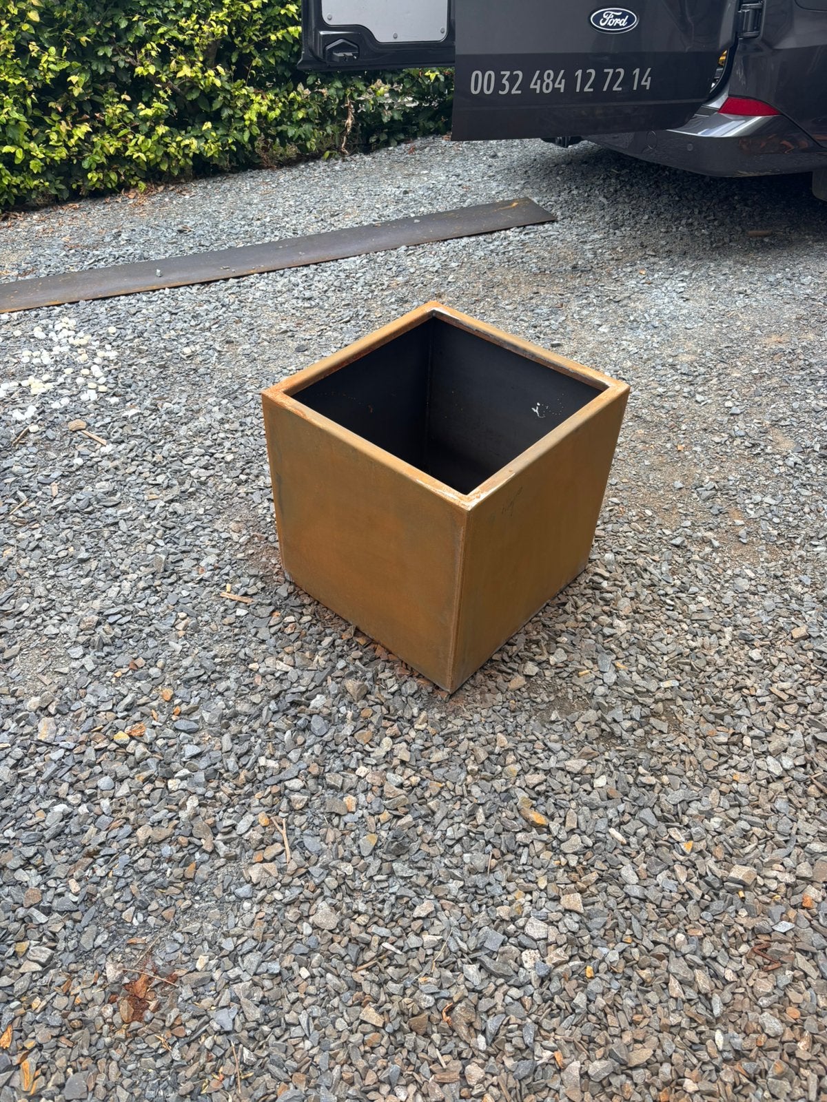 Jardinière acier, corten, Jardin & Terrasse, Enlèvement, Neuf