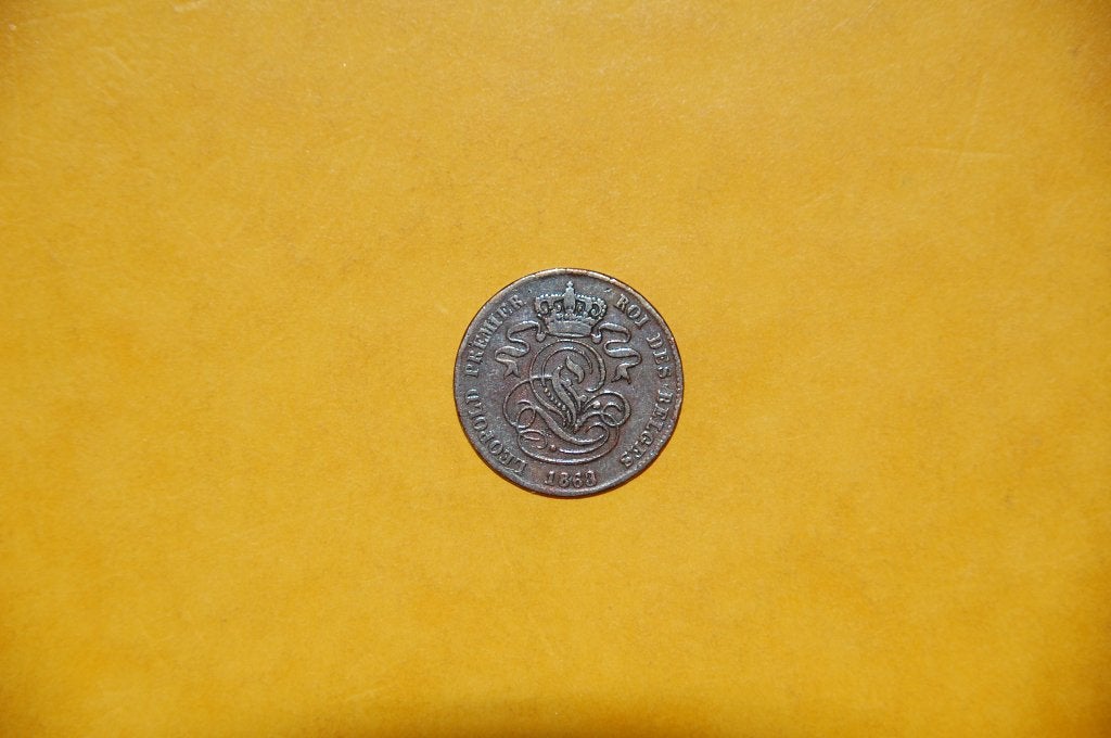 2 cent 1863 in goede staat, Verzenden, Losse munt