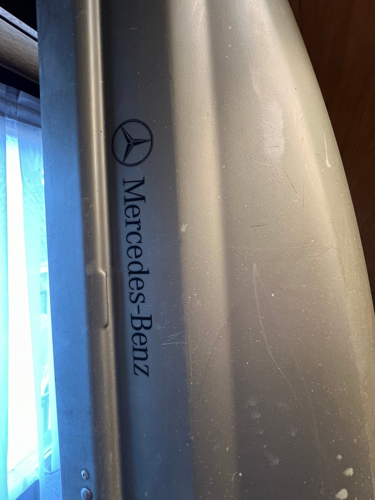 Mercedes dakkoffer / skibox, Ophalen, Gebruikt