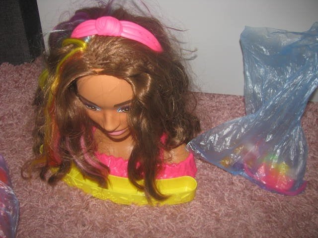 Kappershoofd Barbie, Ophalen, Zo goed als nieuw, Barbie