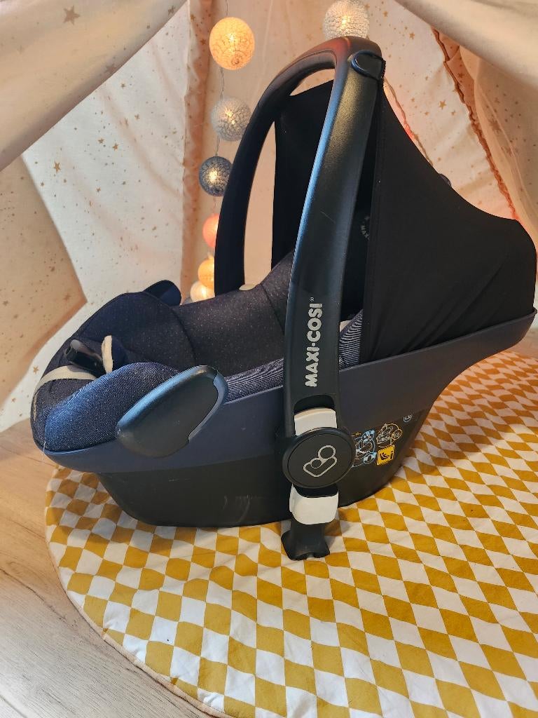 Maxi cosi pebble bleu jeans, Enlèvement, Utilisé, Maxi-Cosi, Ceinture de sécurité ou Isofix