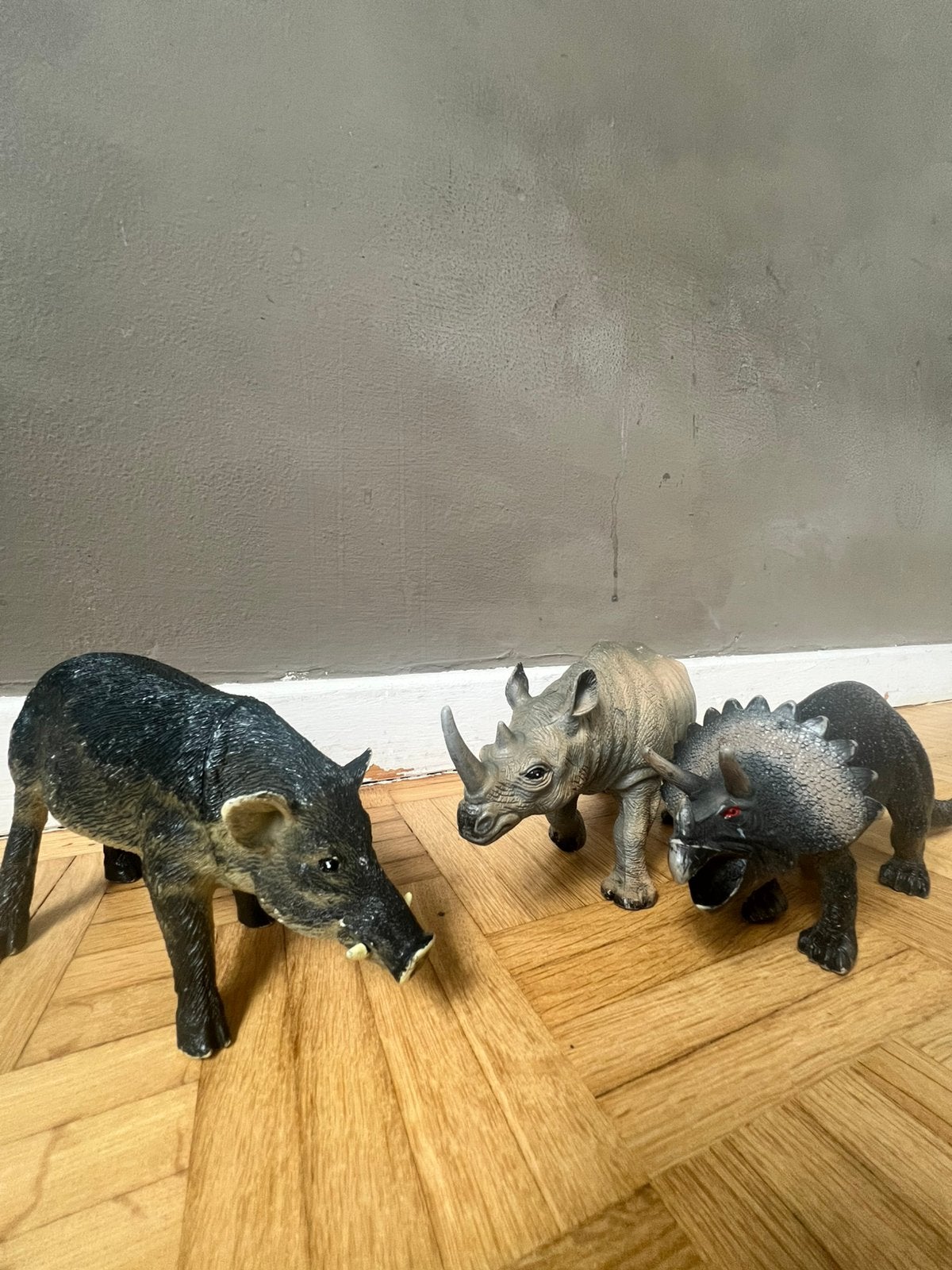 Ensemble de 3 animaux en peluche , Enlèvement ou Envoi, Comme neuf