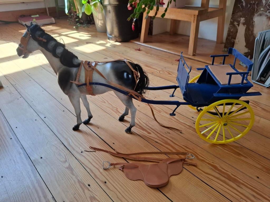 Sindy paard en koets, Enlèvement, Utilisé, Autres types