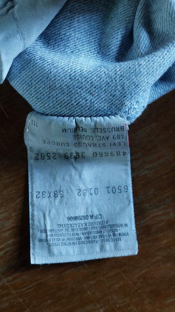 Levi's 501 Lichtblauw, Vêtements | Femmes, Enlèvement ou Envoi, Porté, Bleu, Levis