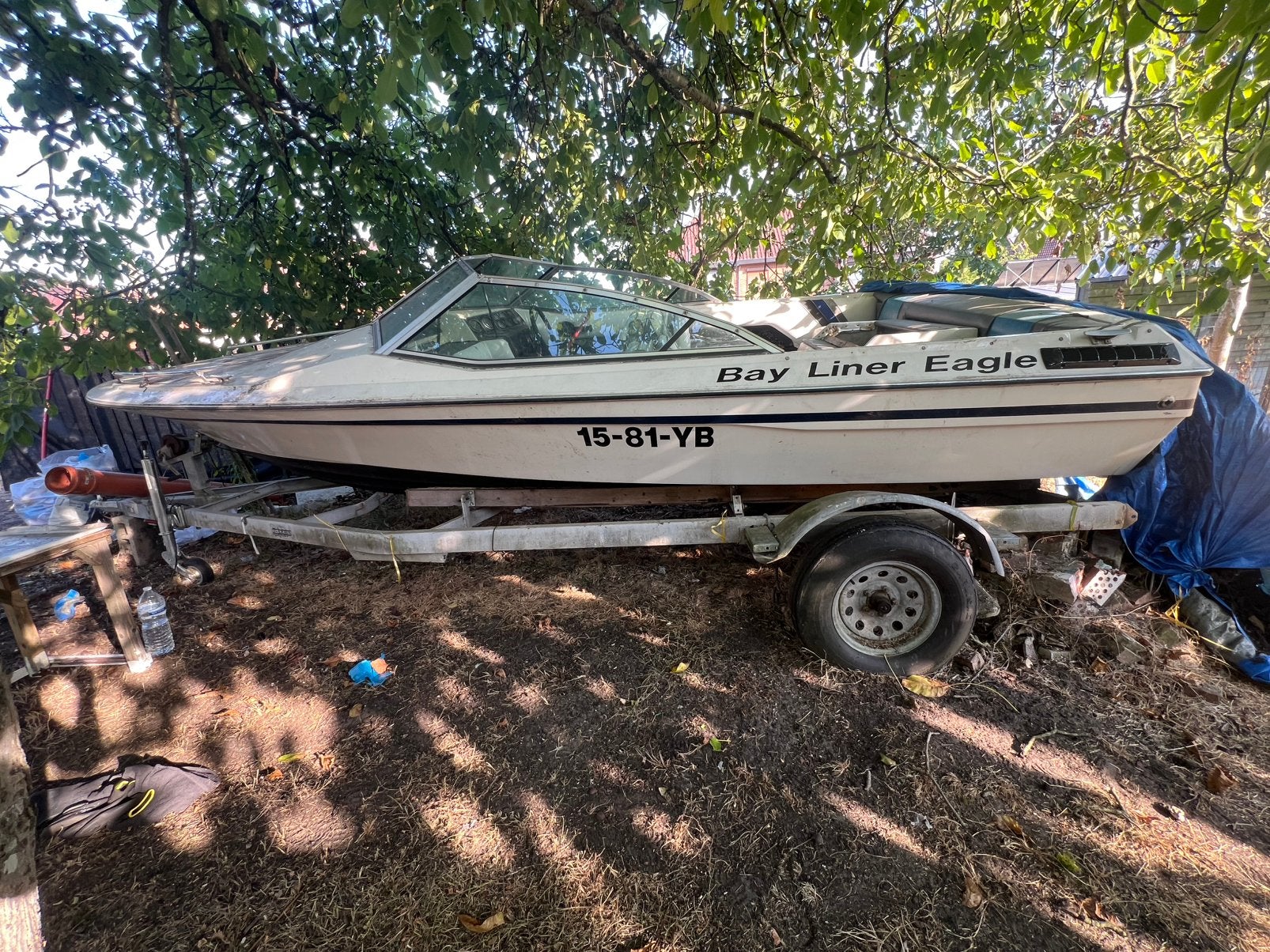 Speedboot BAYLINER 200pk, Watersport en Boten, Ophalen, Zo goed als nieuw, Bayliner