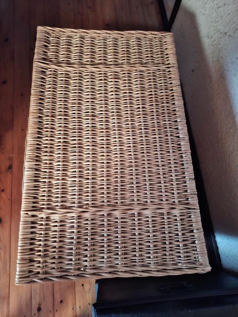 Rieten mand, Huis en Inrichting, Ophalen, Mand