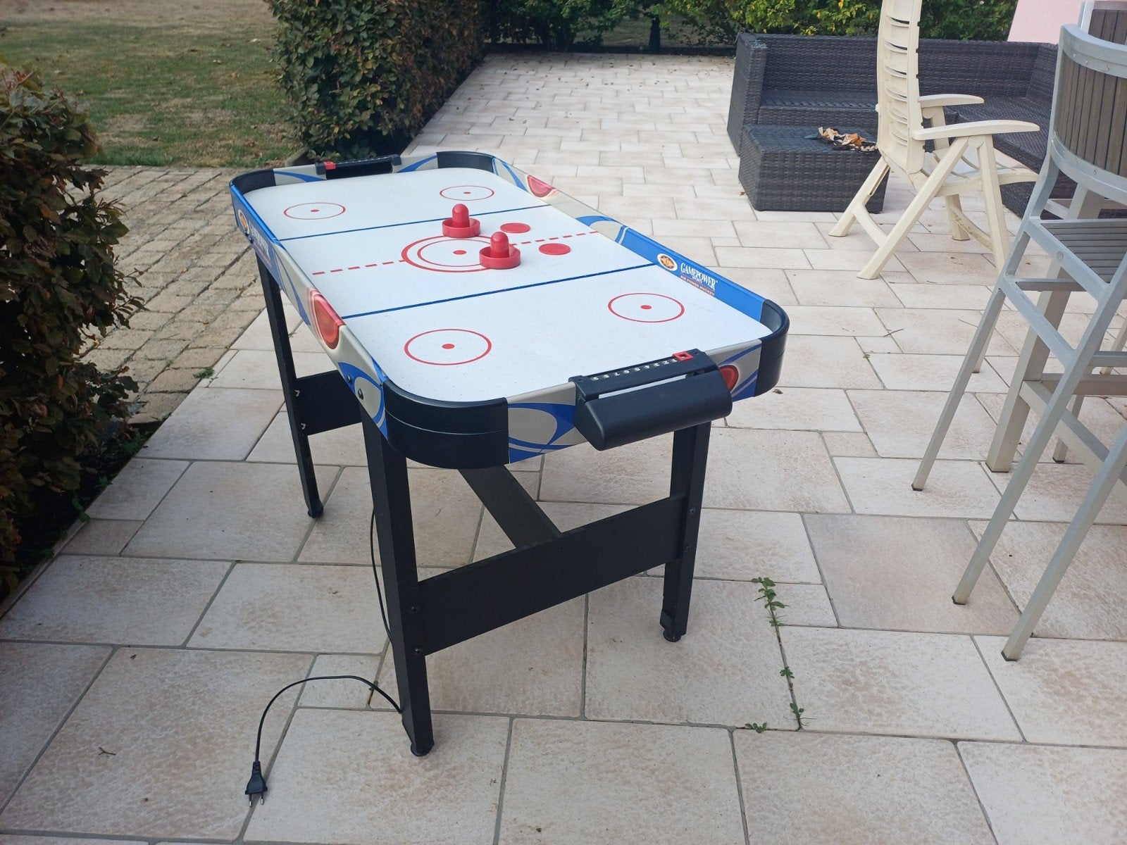 Table air hockey enfants marque Gamepower Sports, Enlèvement, Comme neuf