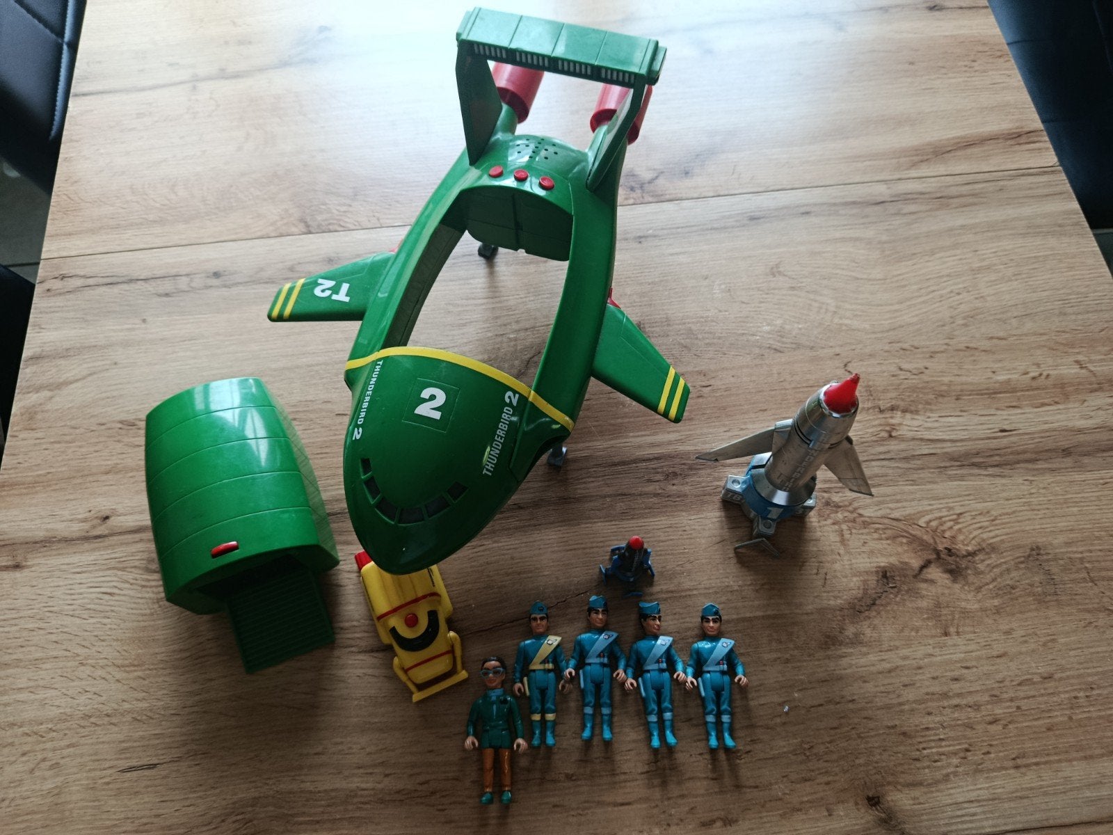 thunderbirds, Enlèvement, Utilisé