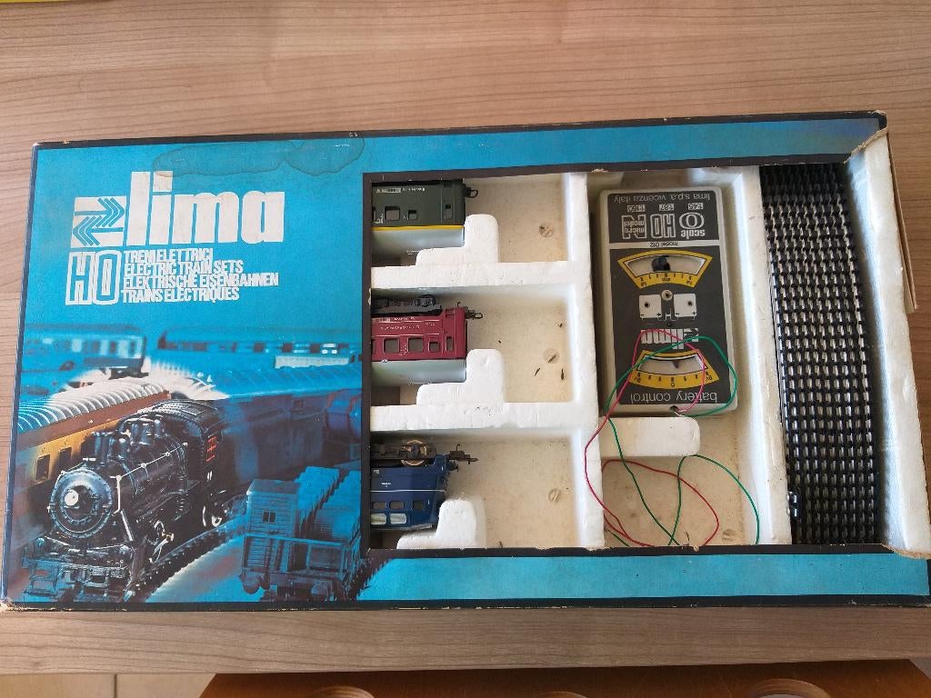 Lima Elektrische Treinset in doos., Ophalen