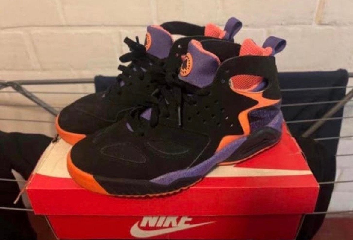 Nike Air Huarache Tech Challenge Court “Phoenix Suns size 41, Kleding | Heren, Ophalen, Zo goed als nieuw, Sportschoenen, Zwart
