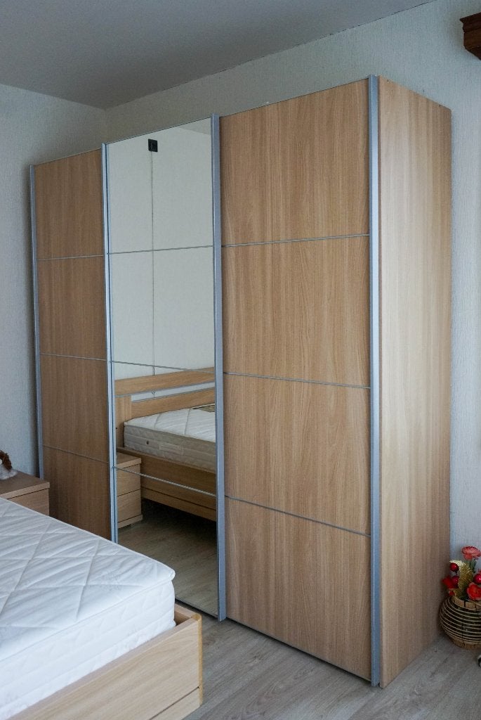 Complete slaapkamer, Enlèvement, Utilisé, Queen size