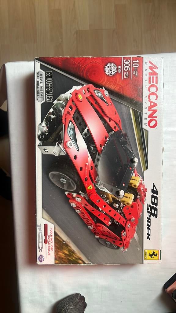 Meccano 488 spider/ mecano motorcles, Hobby en Vrije tijd, Ophalen, Zo goed als nieuw