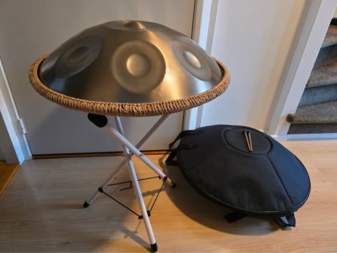 Handpan 432hz D mineur, Muziek en Instrumenten, Percussie, Ophalen of Verzenden, Zo goed als nieuw