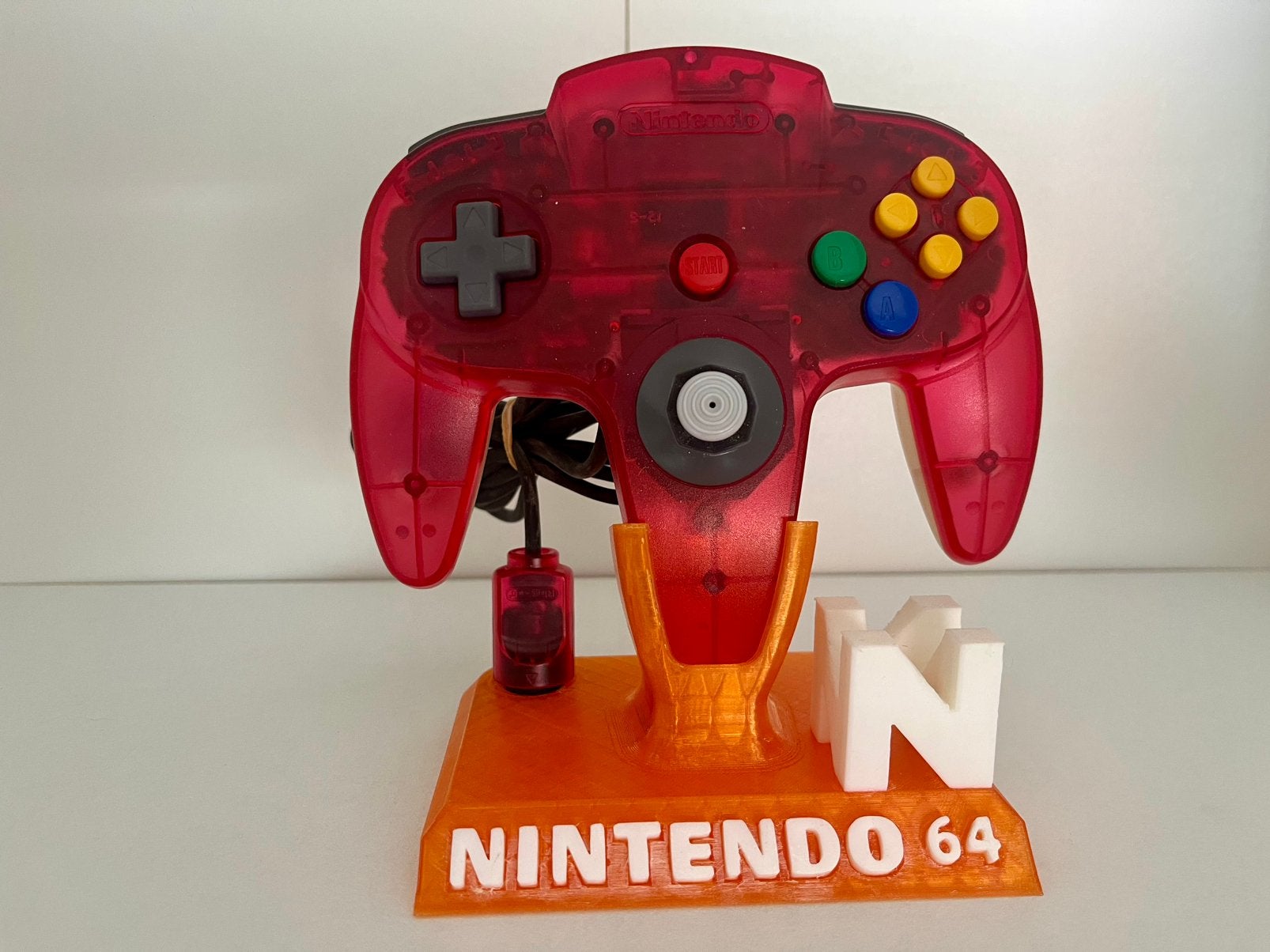 Manette Nintendo 64 rouge clair, Consoles de jeu & Jeux vidéo, Enlèvement, Comme neuf