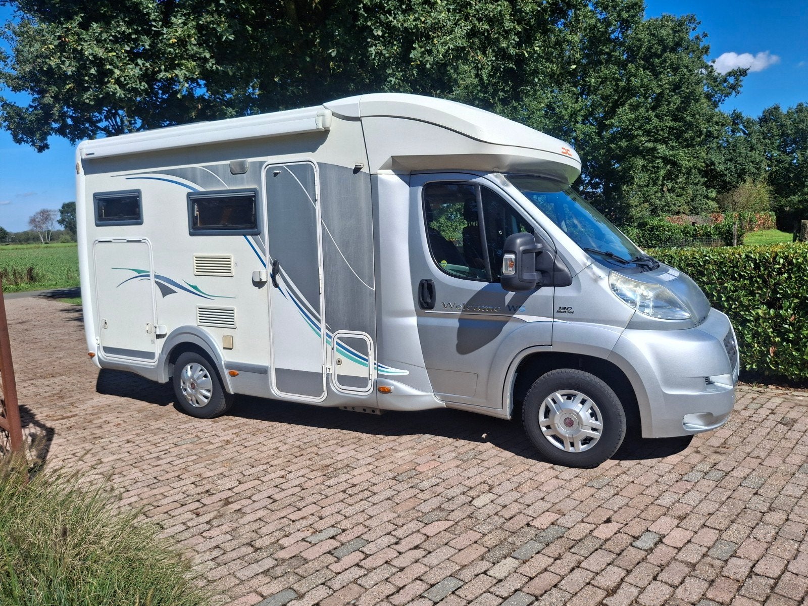 chausson 2010 airco 6 meter, Caravans en Kamperen, Fiat, Half-integraal, Tot en met 4, Chausson